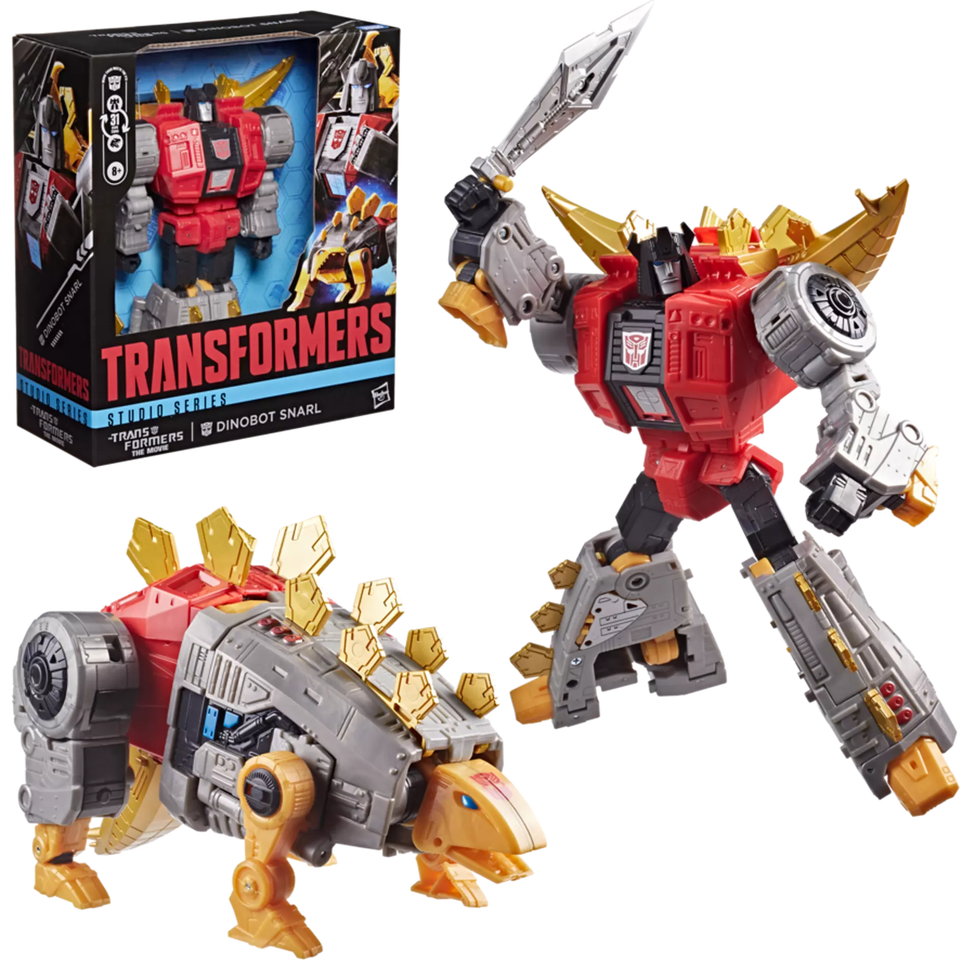 Figurine Transformers studio series the movie dinobot snarl action